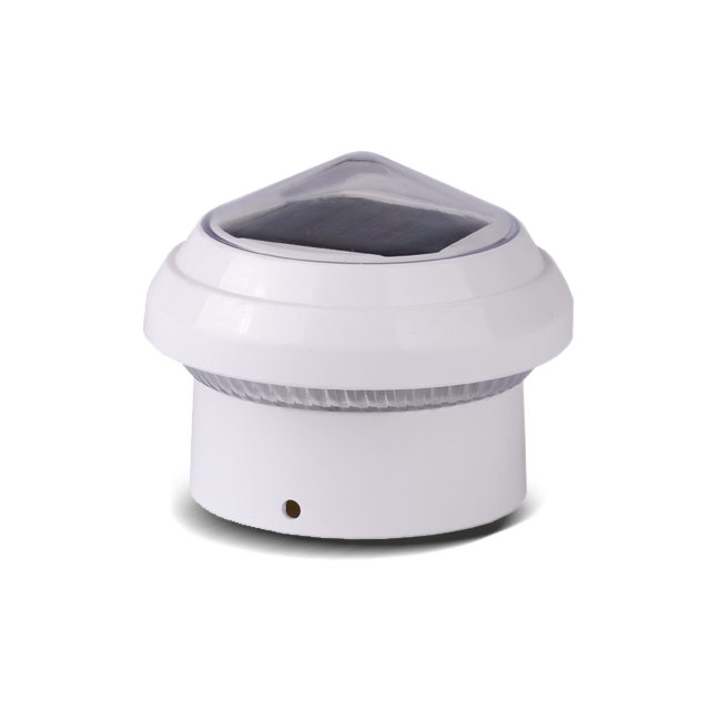 2211-CP1 WH プラスチック チェーン リンク フェンス ソーラー ポスト キャップ ライト 2211-CP1 WH プラスチック チェーン リンク フェンス ソーラー ポスト キャップ ライト