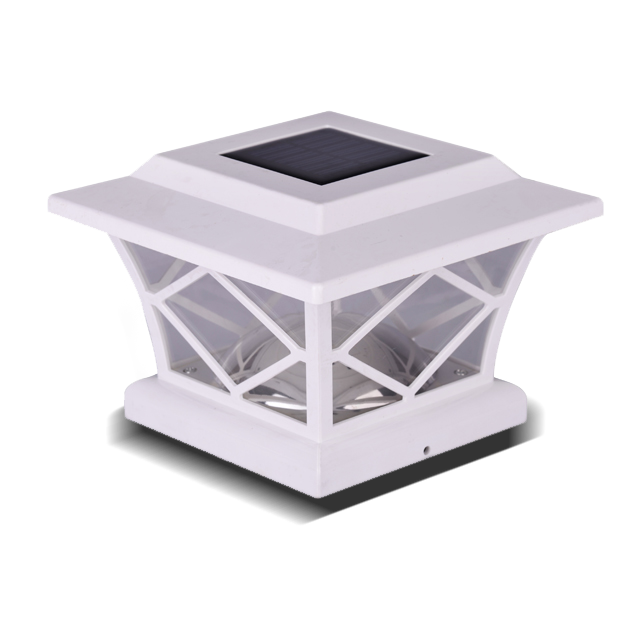 2211-F10 WH ホワイト ダイヤモンド パターン LED ポスト キャップ ランドスケープ ガーデン ライト 2211-F10 WH ホワイト ダイヤモンド パターン LED ポスト キャップ ランドスケープ ガーデン ライト