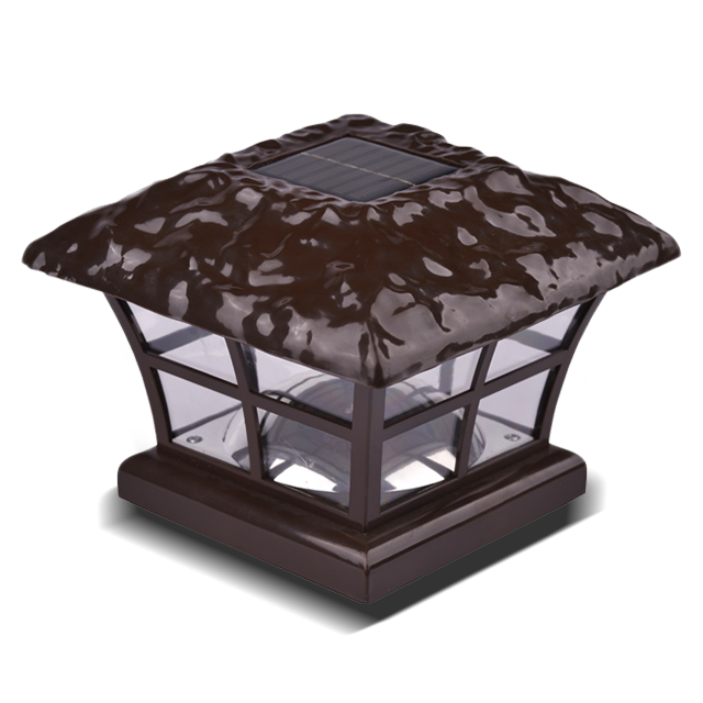 2211-F13 BR ブラック屋外装飾高輝度フェンスポストキャップライト 2211-F13 BR ブラック屋外装飾高輝度フェンスポストキャップライト