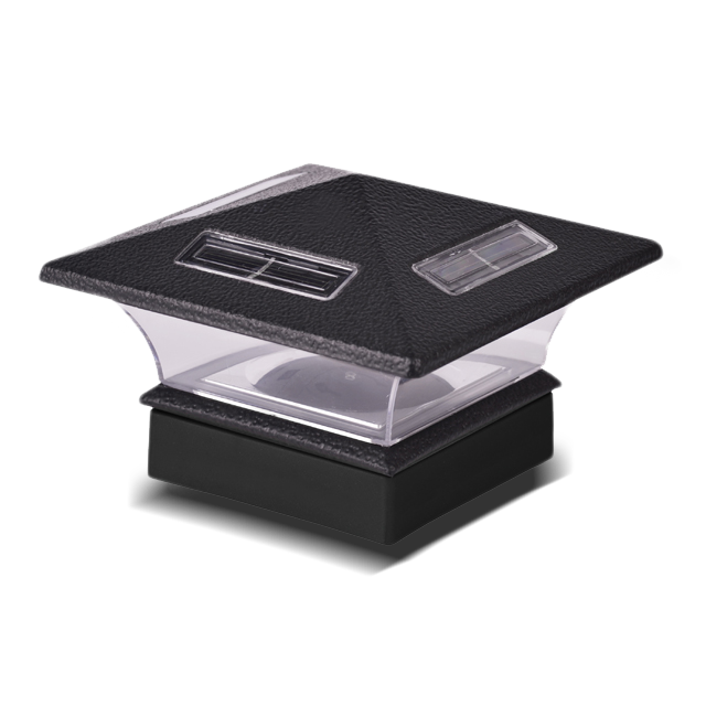 2211-F26 BL ウッド防水フェンスポストキャップライト