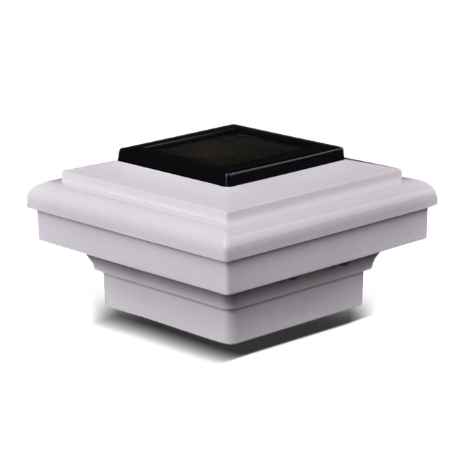 2211-F7 WH プラスチックフェンスデッキまたはパティオソーラーガーデンポストキャップライト 2211-F7 WH プラスチックフェンスデッキまたはパティオソーラーガーデンポストキャップライト