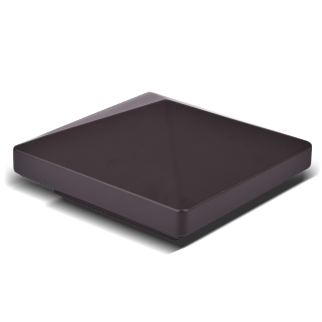 2211-FC 高品質で便利なシルバー スクエア プラスチック ポスト キャップ 2211-FC 高品質で便利なシルバー スクエア プラスチック ポスト キャップ