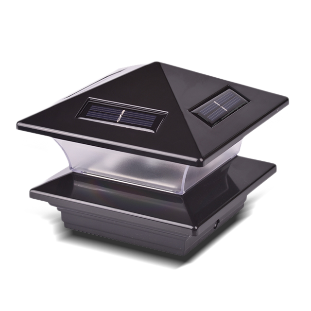 2211-NF24 BL プラスチックソーラーランドスケープパティオポストキャップライト 2211-NF24 BL プラスチックソーラーランドスケープパティオポストキャップライト