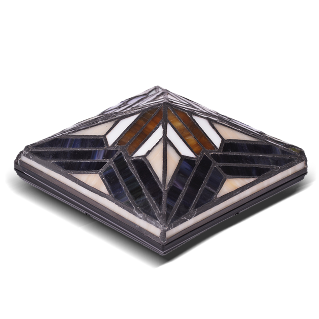 2211-TC3 ティファニー スプライシングに便利なガラス ポスト キャップ 2211-TC3 ティファニー スプライシングに便利なガラス ポスト キャップ